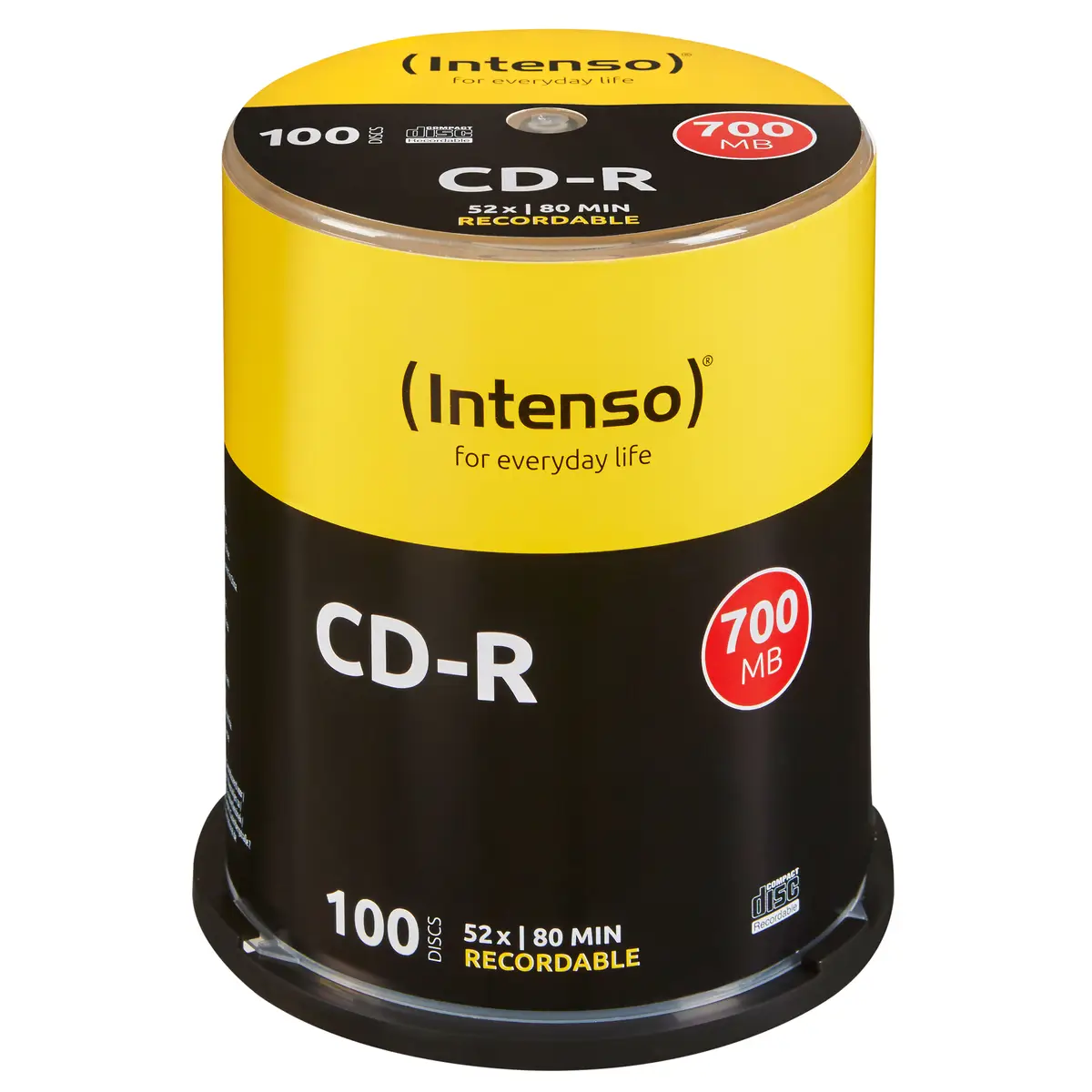 CD-R 80Min. 700MB 52x 100er Spindel