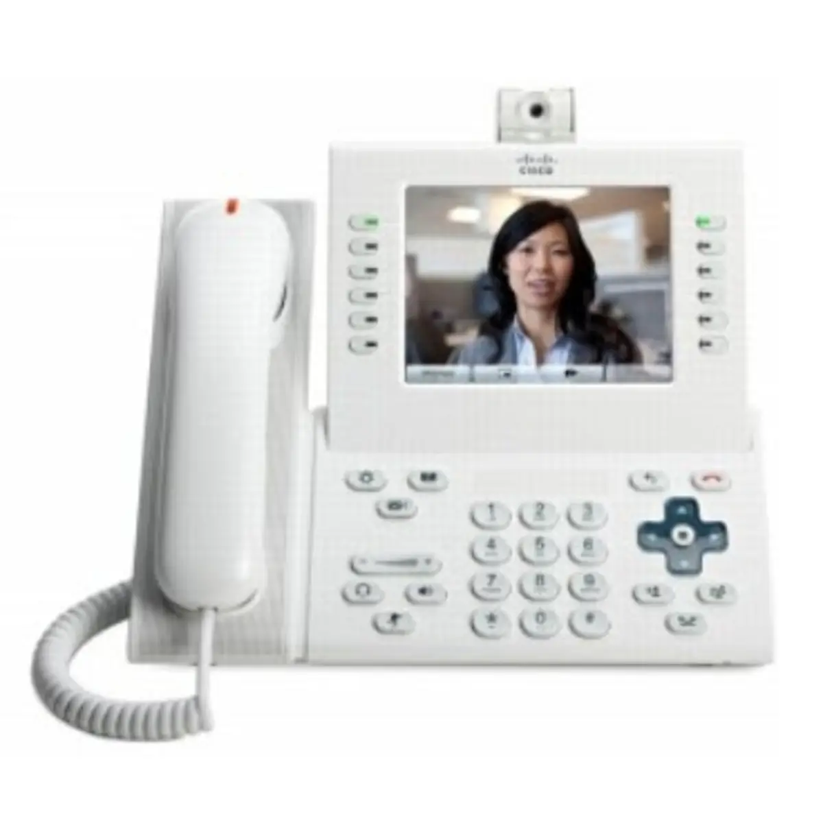 Unified IP Phone 9971 Slimline IP-Videotelefon, weiß, WLAN 802.11b/g/a (Wi-Fi), SIP