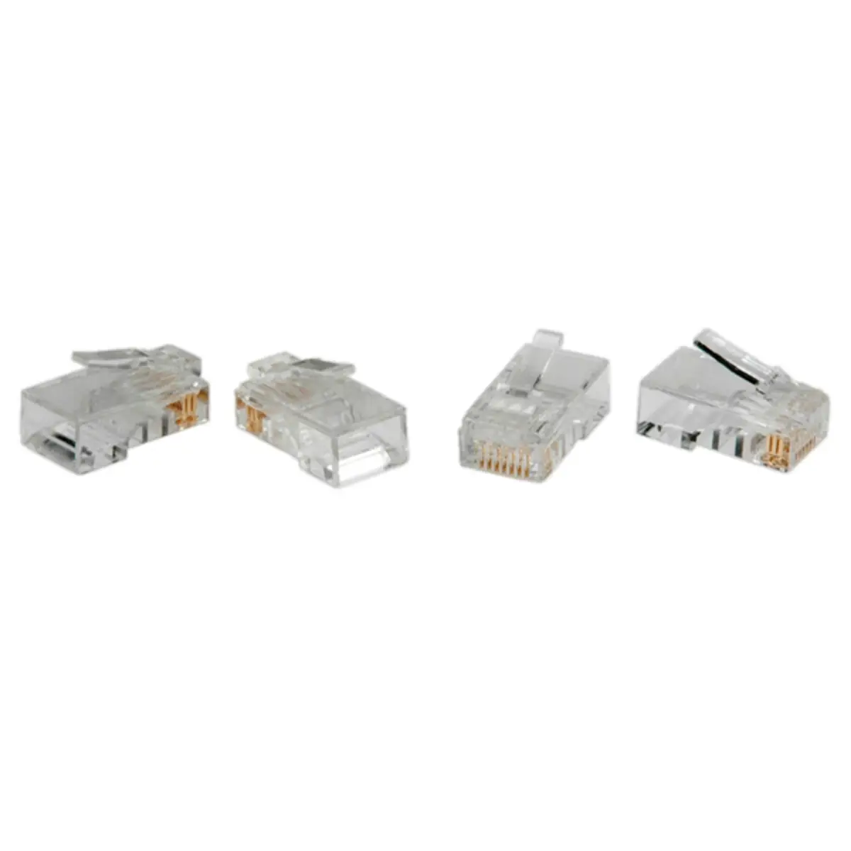 RJ-45 Modular Plug Cat.6e UTP 10 Stück