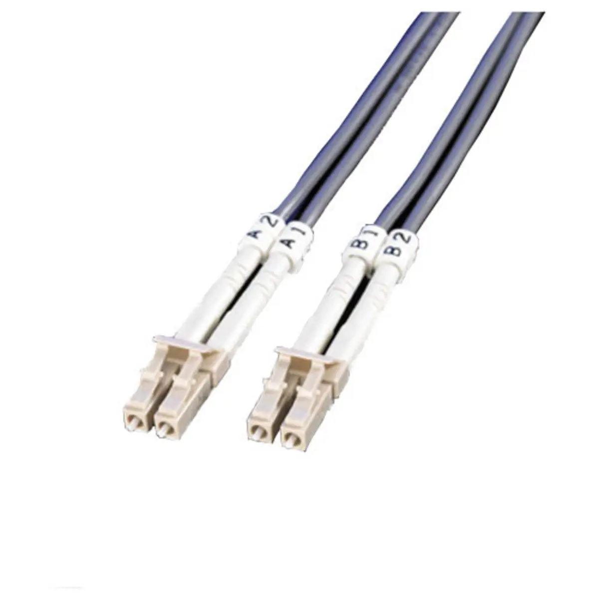 LWL Duplexkabel 50/125µm LC/LC türkis 5m