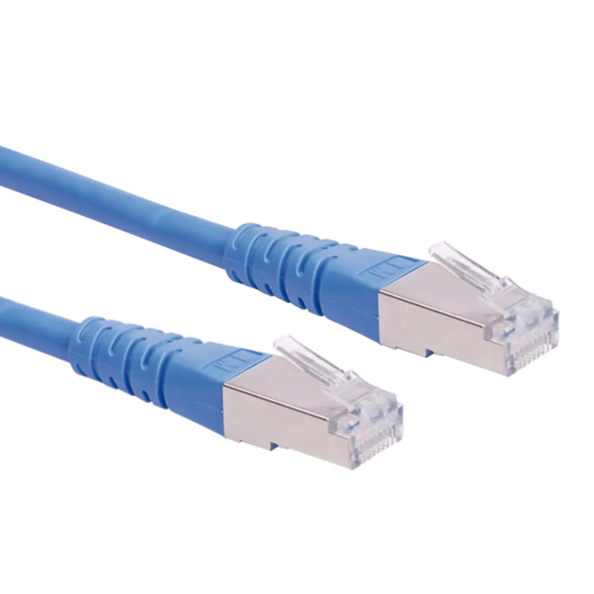 Patchkabel RJ-45 S/FTP Cat6 Blau 15m