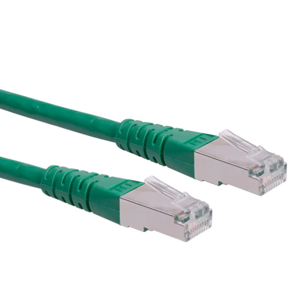 Patch cable RJ-45 S/FTP Cat6 green 10m