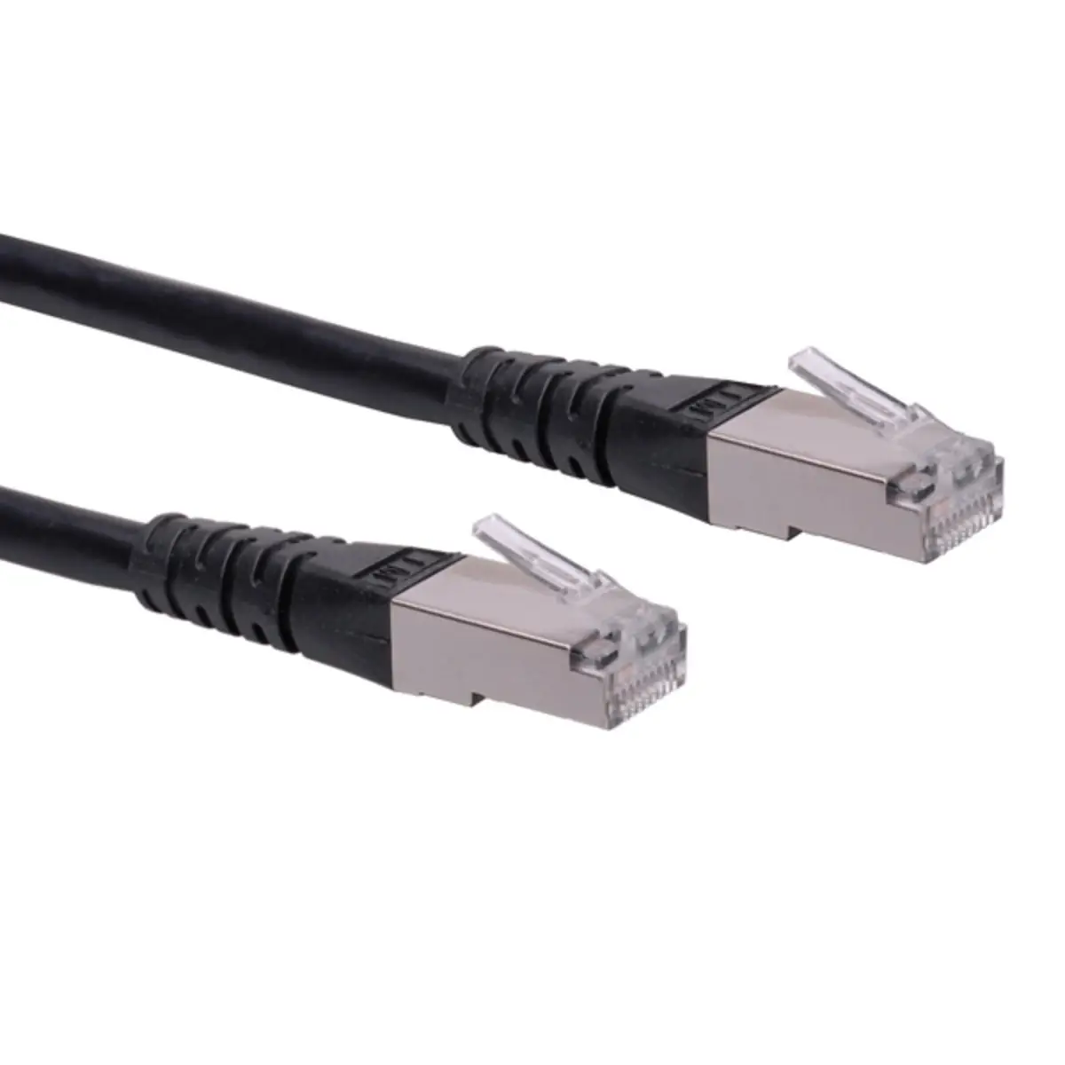 Patchkabel RJ-45 S/FTP Cat6 Schwarz 3m