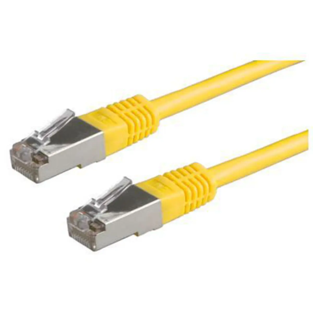 Patch cable RJ-45 S/FTP Cat6 yellow 2m