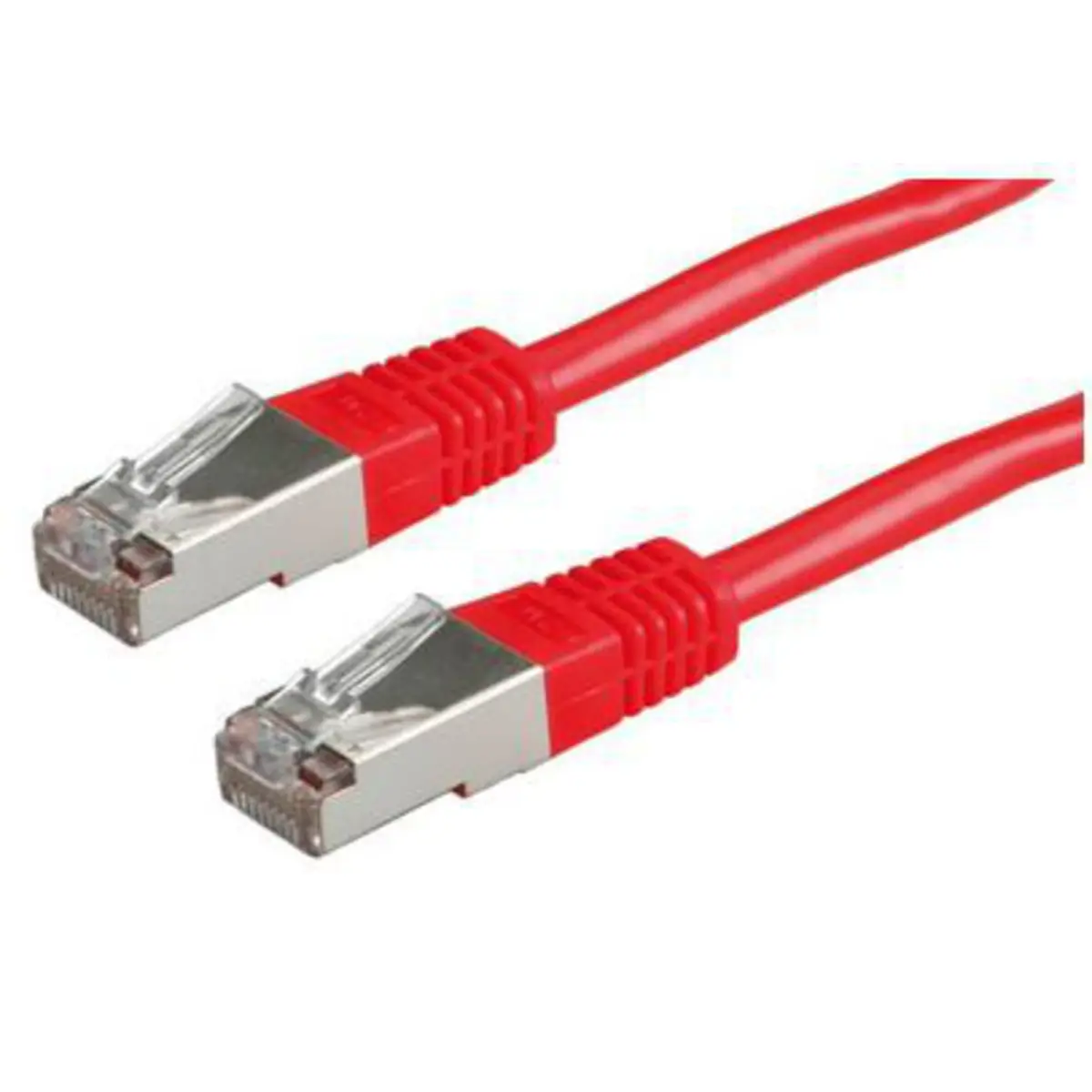 Patchkabel RJ-45 S/FTP Cat6 Rot 1m