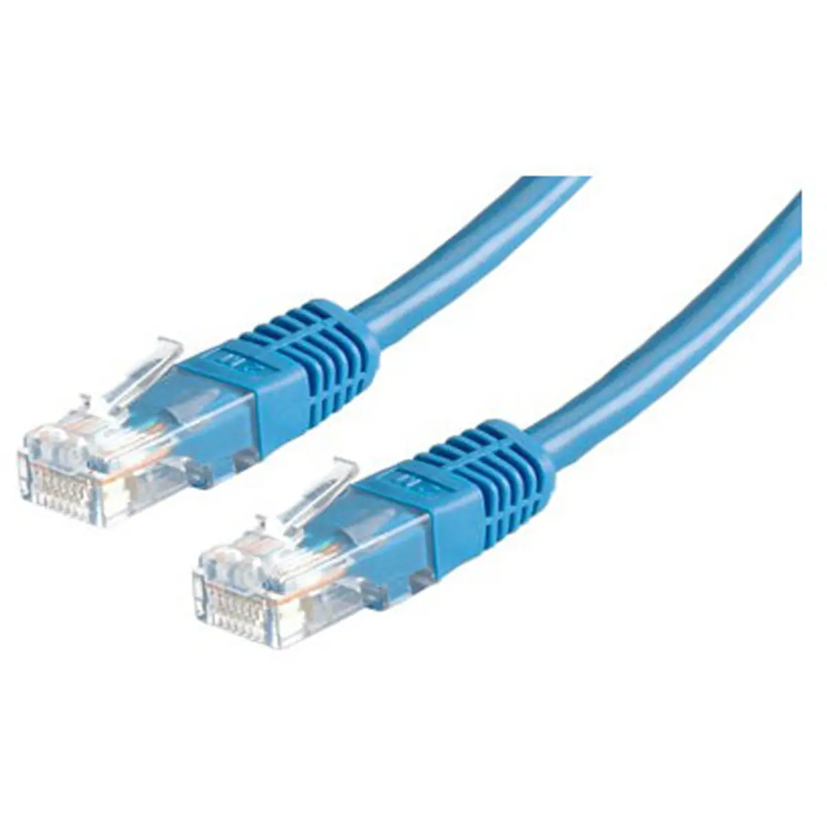 Patchkabel RJ-45 U/UTP Cat5e Blau 2m