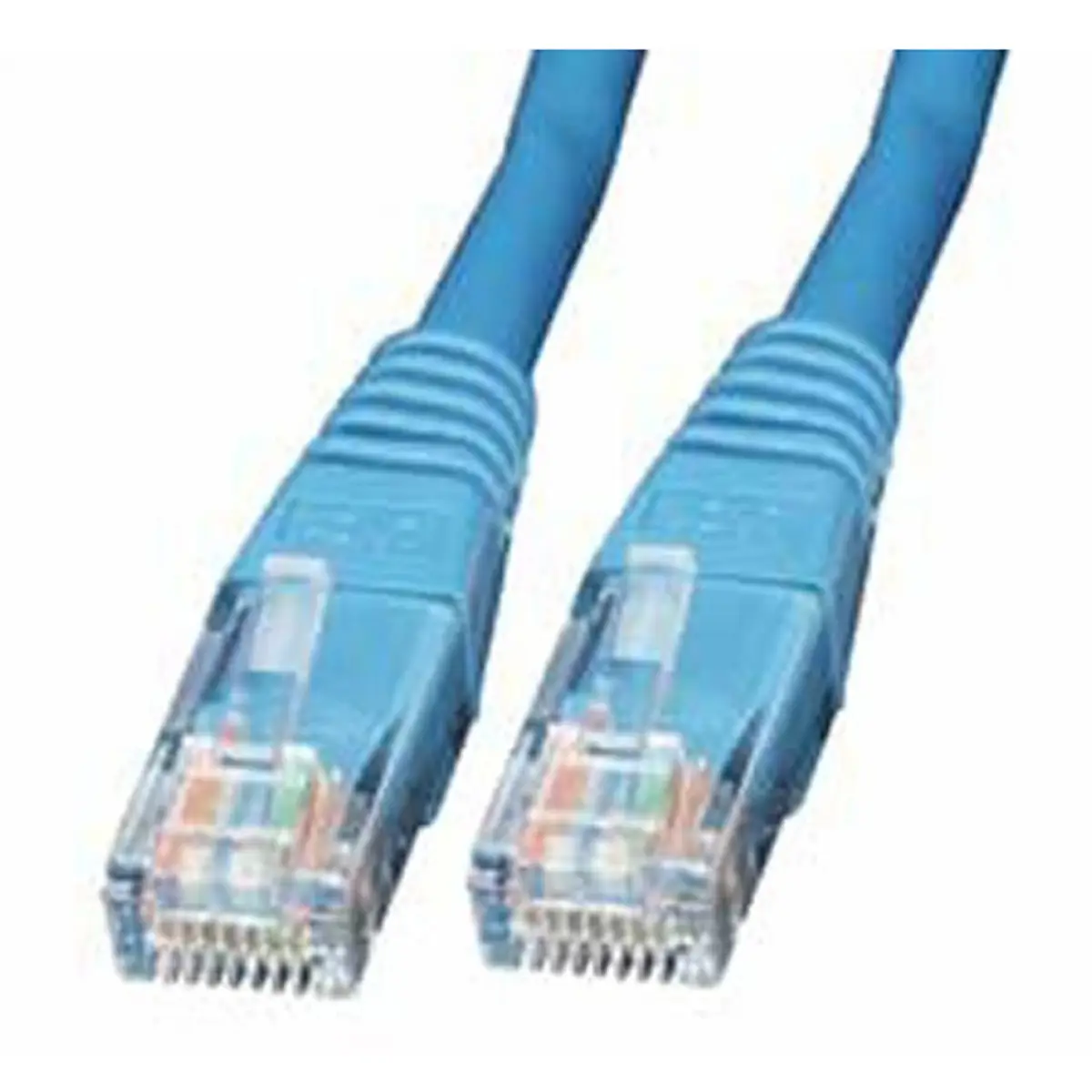 Patch cable RJ-45 U/UTP Cat5e blue 0,5m