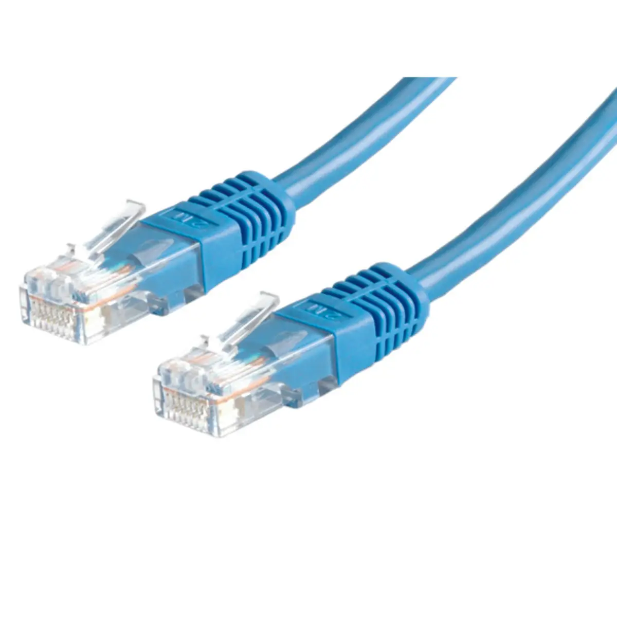 Patchkabel RJ-45 U/UTP Cat5e Blau 0,5m