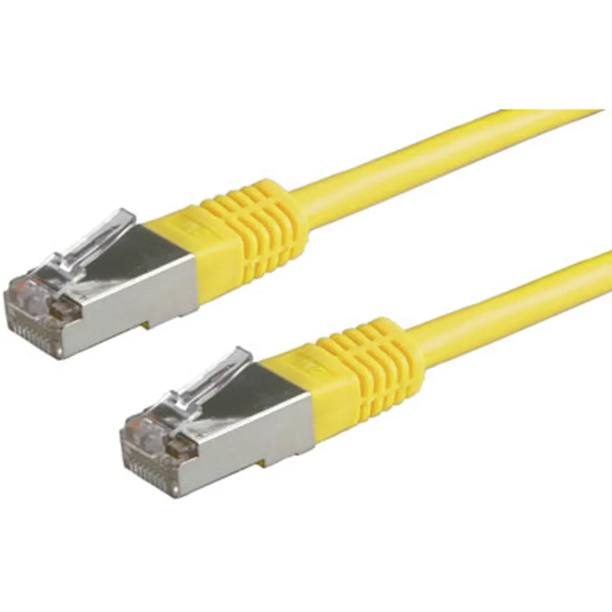 Patchkabel RJ-45 S/FTP Cat5e Gelb 2m