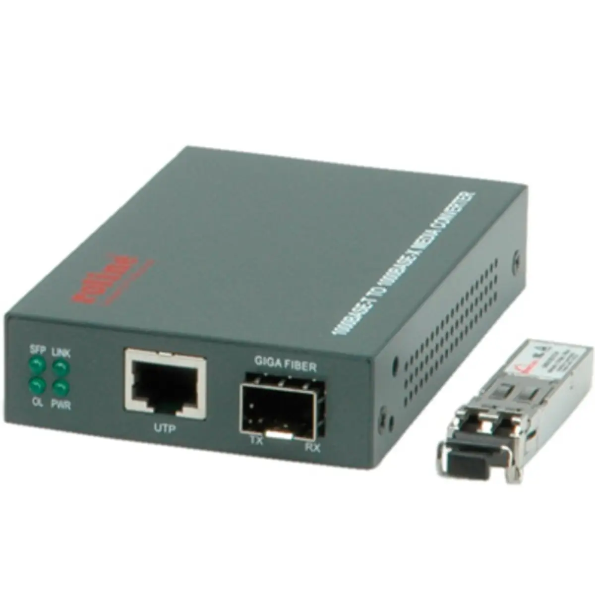 Gigabit Konverter RJ-45/LC bis zu 500m