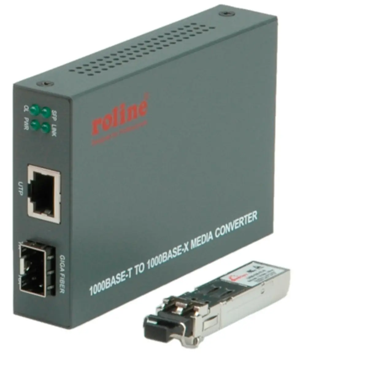 Gigabit Konverter RJ-45/LC bis zu 500m