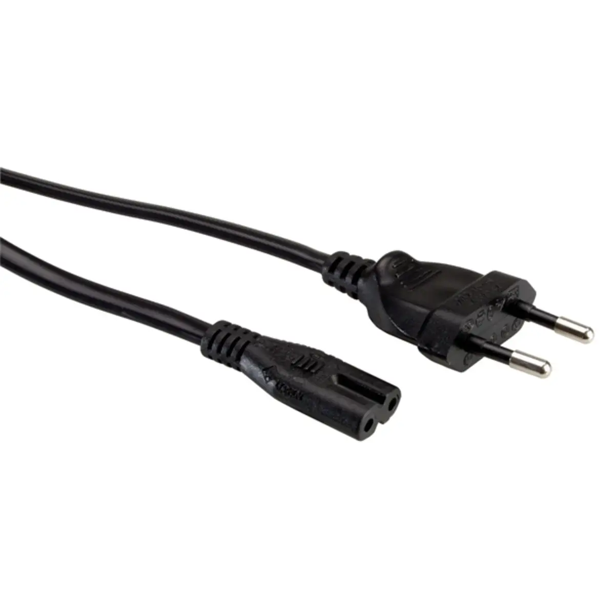 Netzkabel Euro-Stecker/2-Pol-Buchse 1,8m