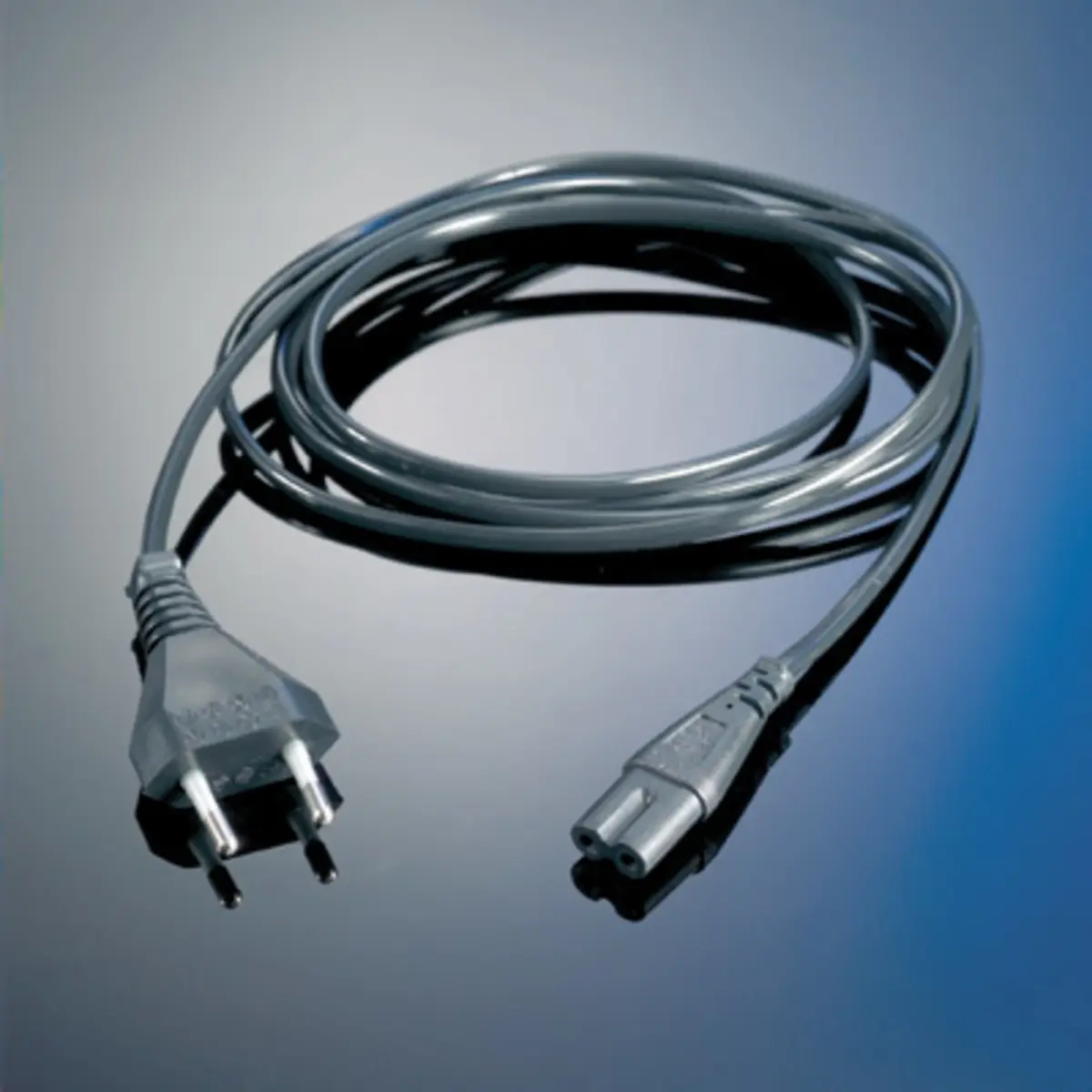 Netzkabel Euro-Stecker/2-Pol-Buchse 1,8m