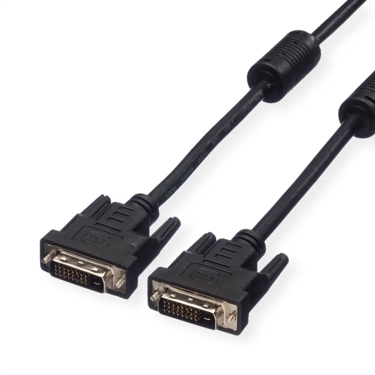 DVI-displaycable DVI-D plug black 5m