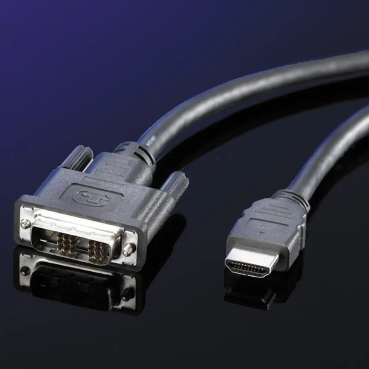 cable DVI/HDMI plug/plug grey 3m