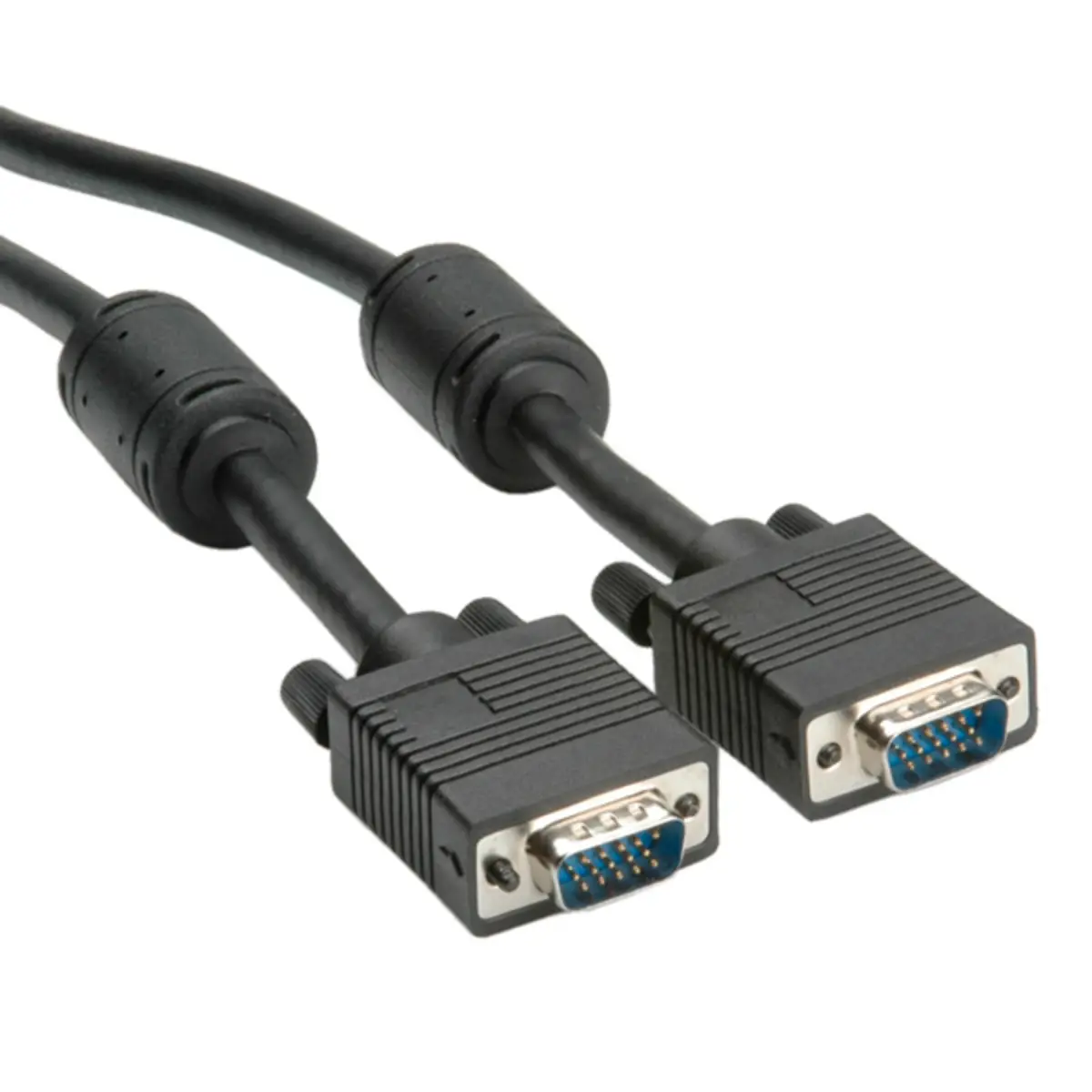 displaycable with Ferritkern+DDC, HD15 ST/ST, 2m
