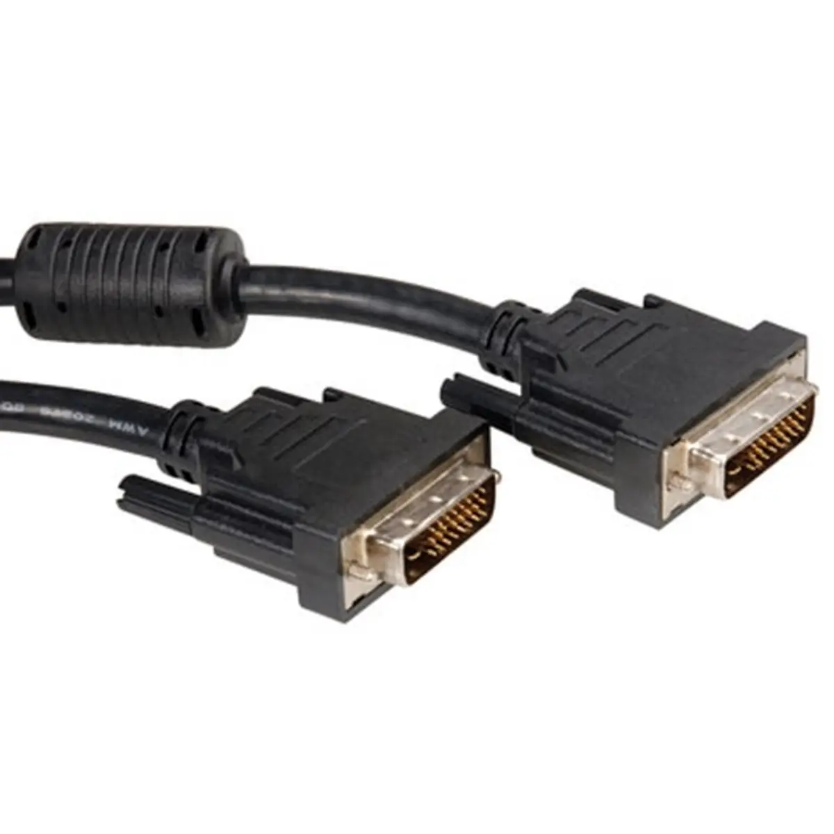 DVI cable DualLink M-M 3m black