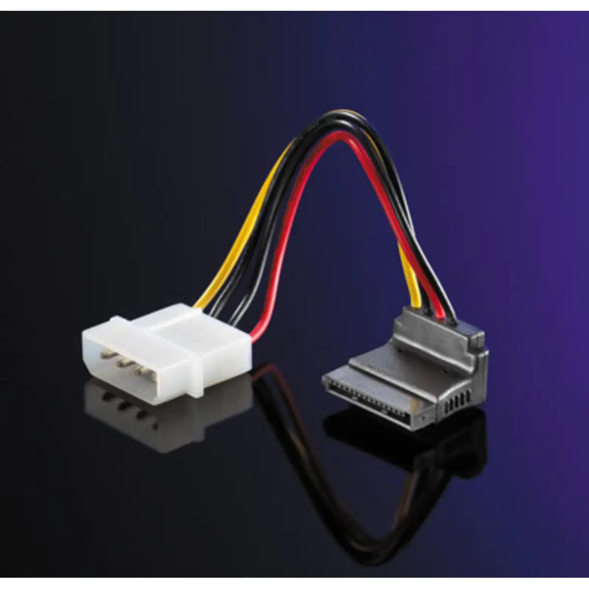 internes Adapterkabel 4 pol. HDD/SATA 0,1m