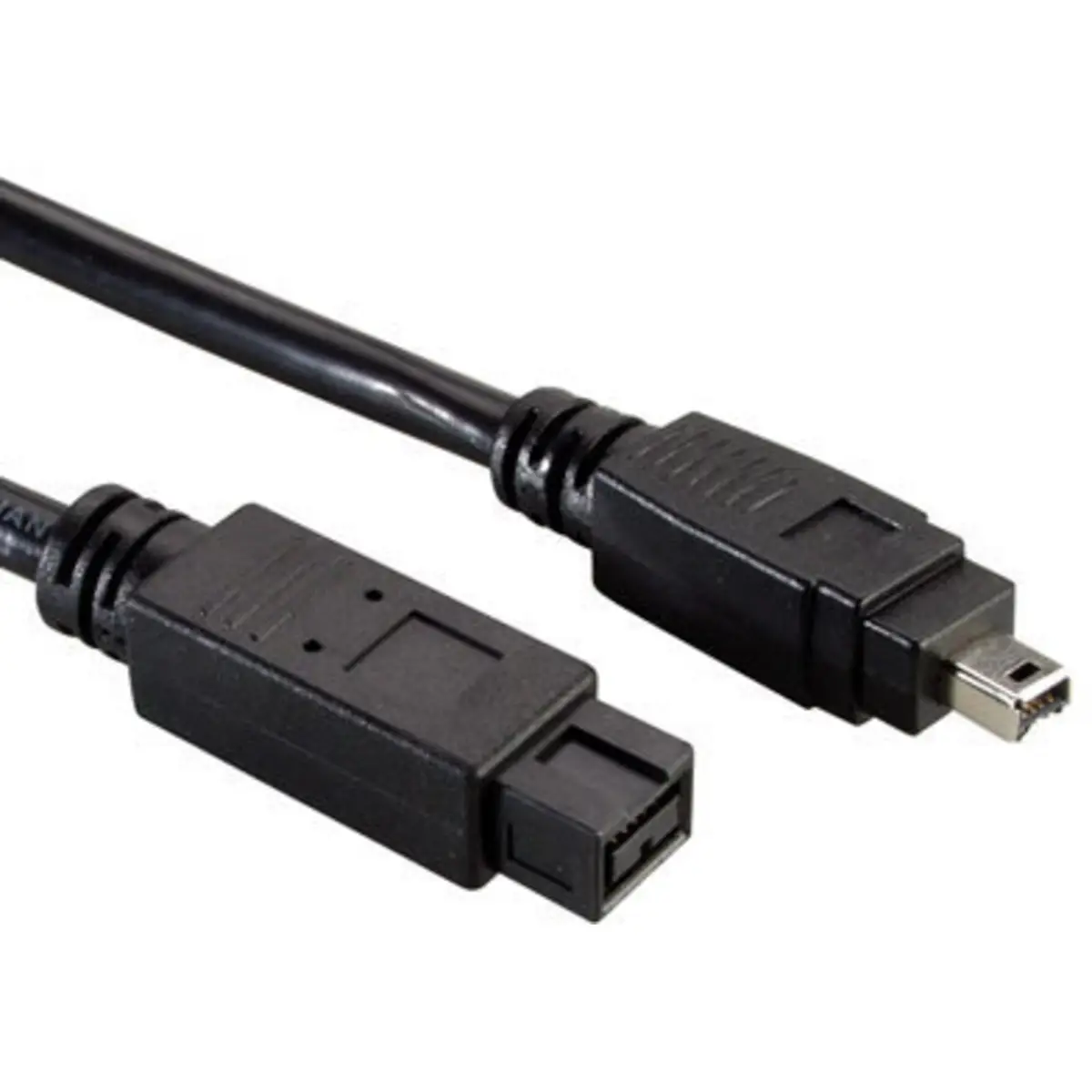 Firewire Anschlusskabel 9pin Stecker/4pin Stecker schwarz 1,8m