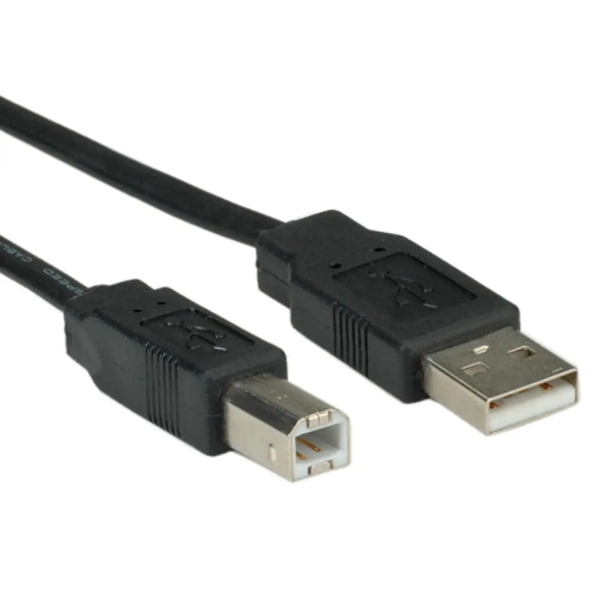 USB2.0 Notebook-flatcable plug A/plug B 1,8m