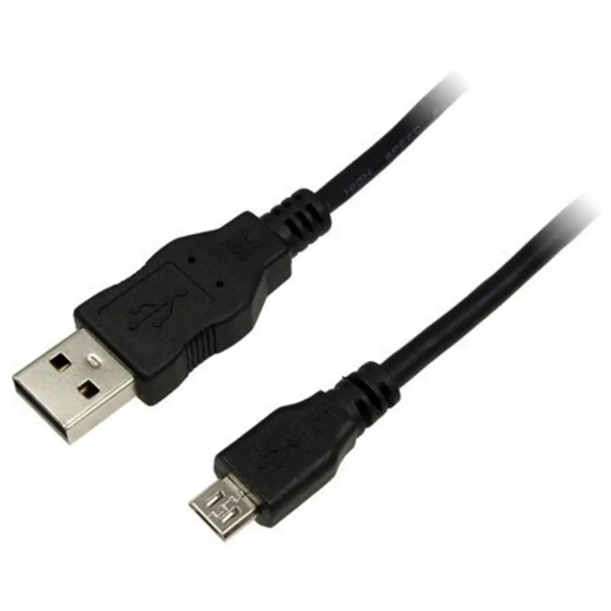 USB2.0 Anschlusskabel micro A Stecker/micro B Stecker schwarz 1,8m