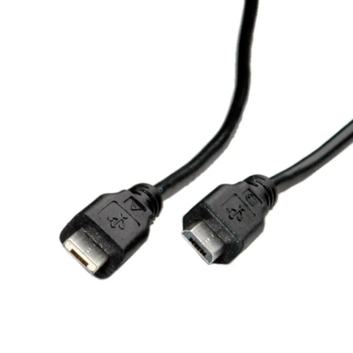 USB2.0 Anschlusskabel micro A Stecker/micro B Stecker schwarz 1,8m