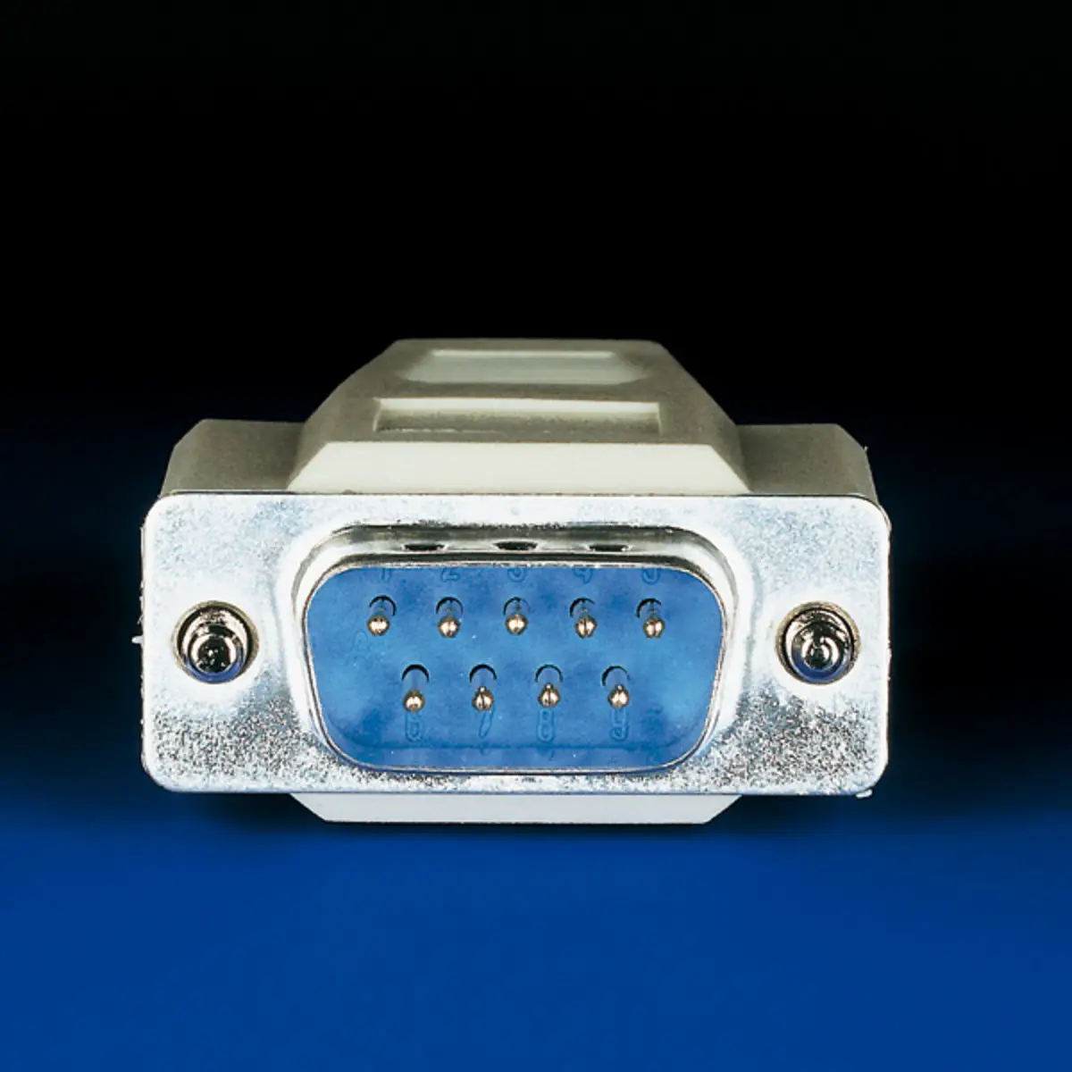 RS232 Kabel Stecker/Buchse D-Sub 9-pol. geschrimt grau 10m