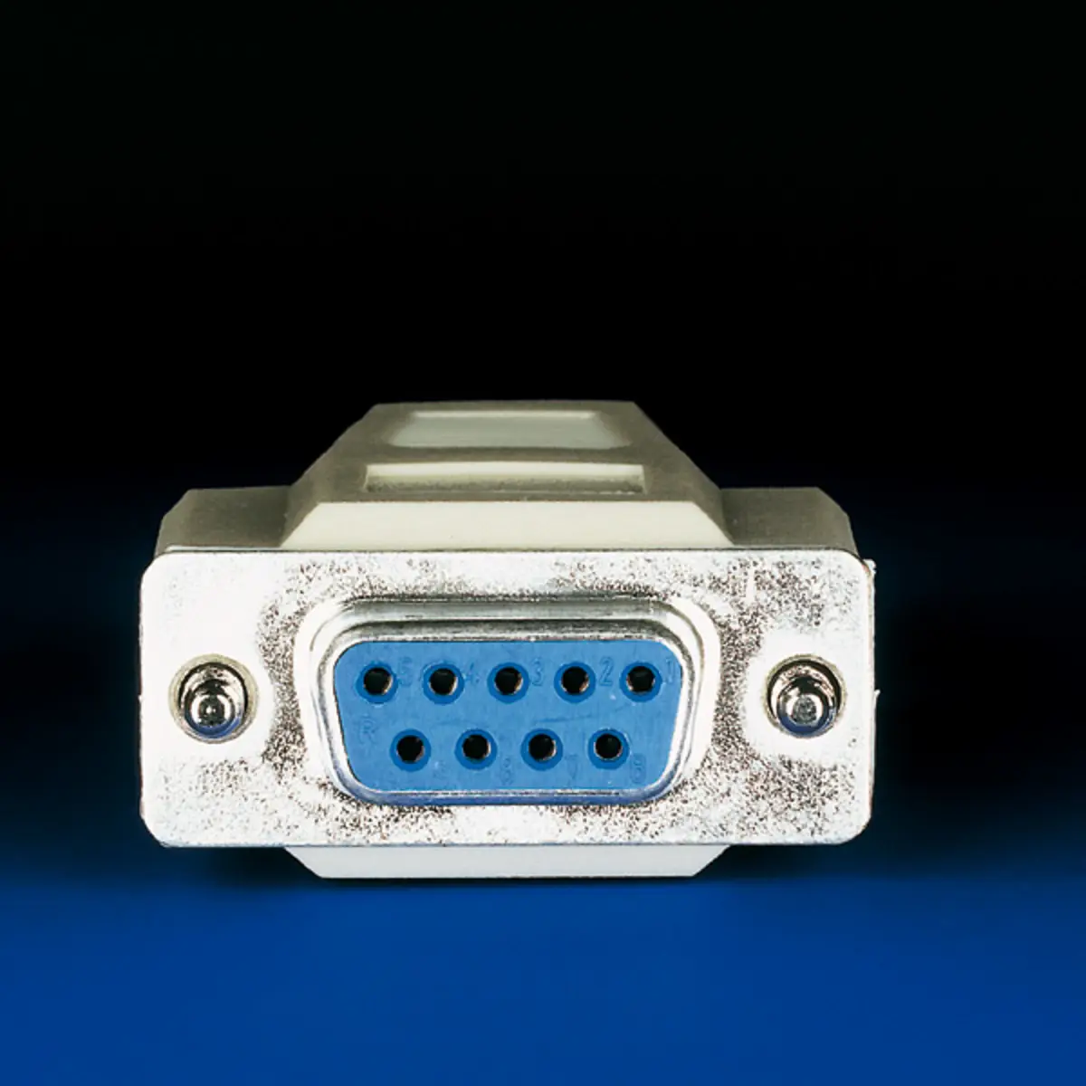 RS232 cable plug/socket D-Sub 9-pol. grey 6m