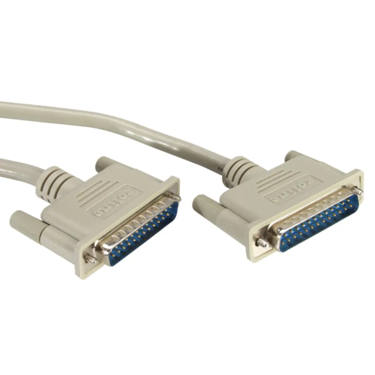 RS232 Kabel Stecker/Stecker D-Sub 25-pol. grau 3m
