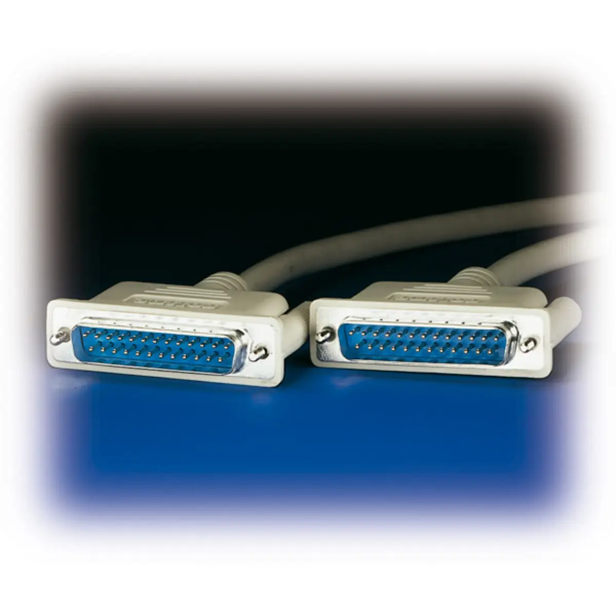 RS232 Kabel Stecker/Stecker D-Sub 25-pol. grau 3m