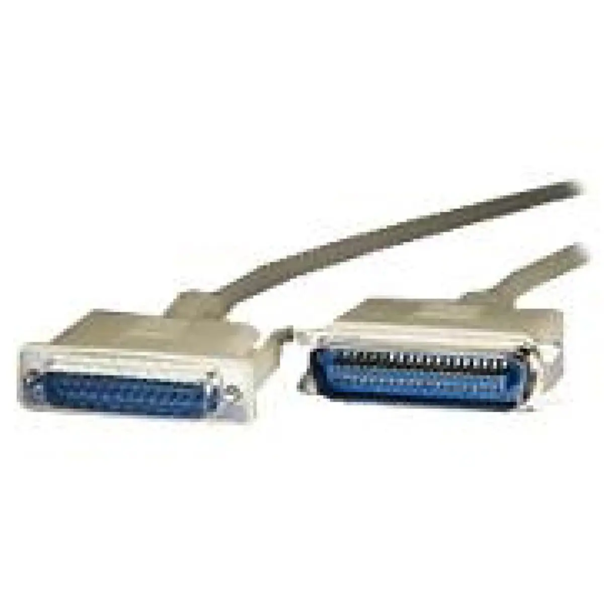 Paralleldruckerkabel 25pol. D-Sub/36pol. Centronics grau 6m