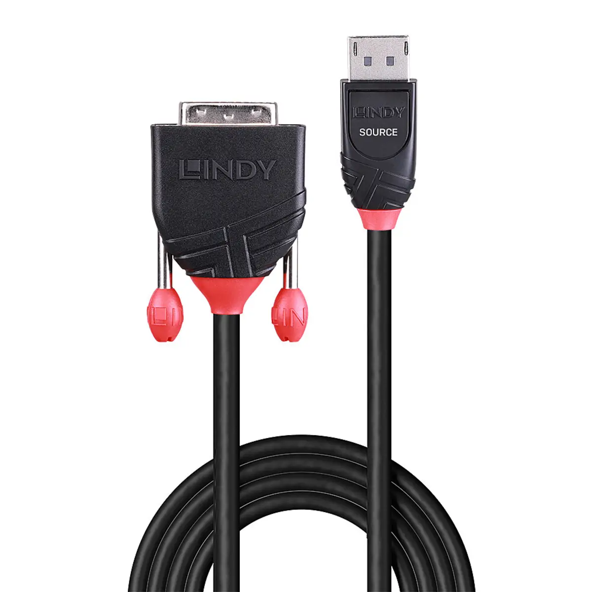 cable DisplayPort/DVI-D plug/plug 2m
