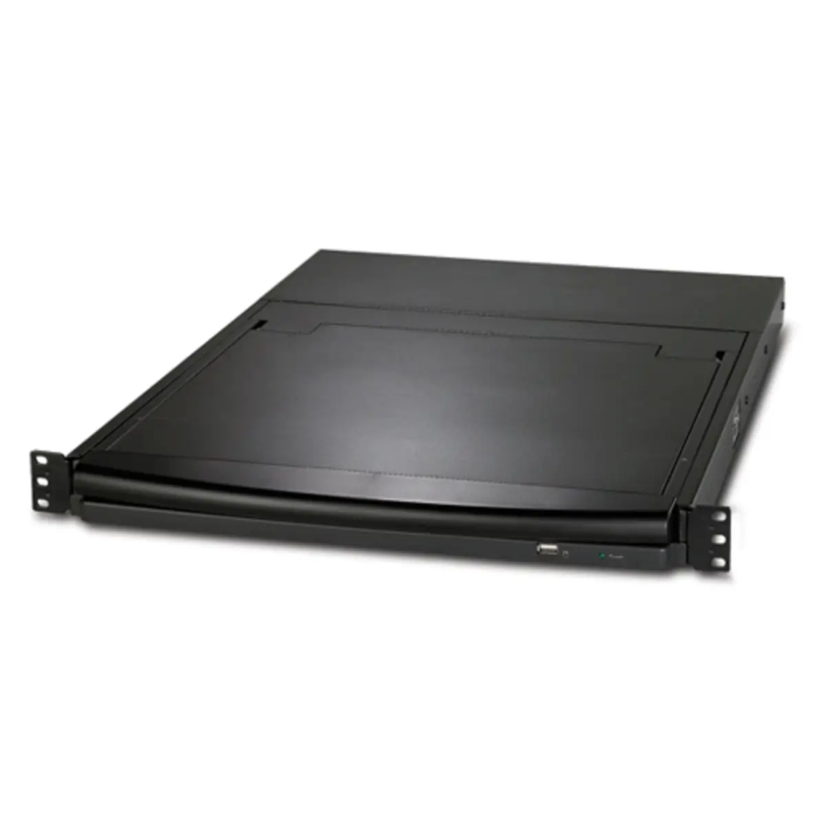 Rack schwarz 43,2cm (17'') TFT KVM-Konsole 1HE VGA und USB Kabel