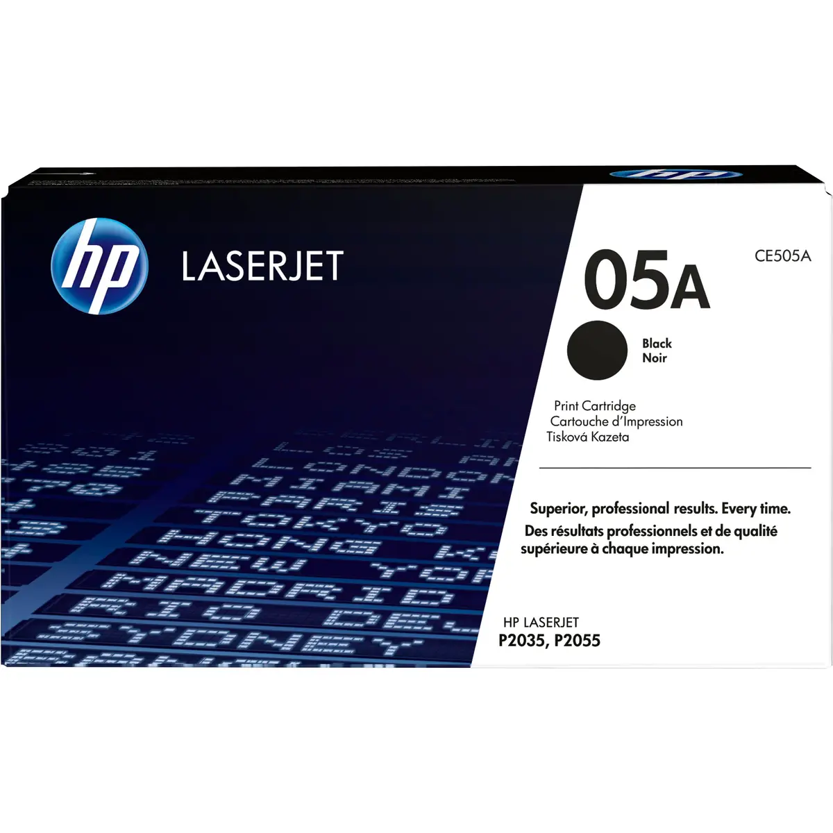 Toner CE505A ca. 2300 pages black