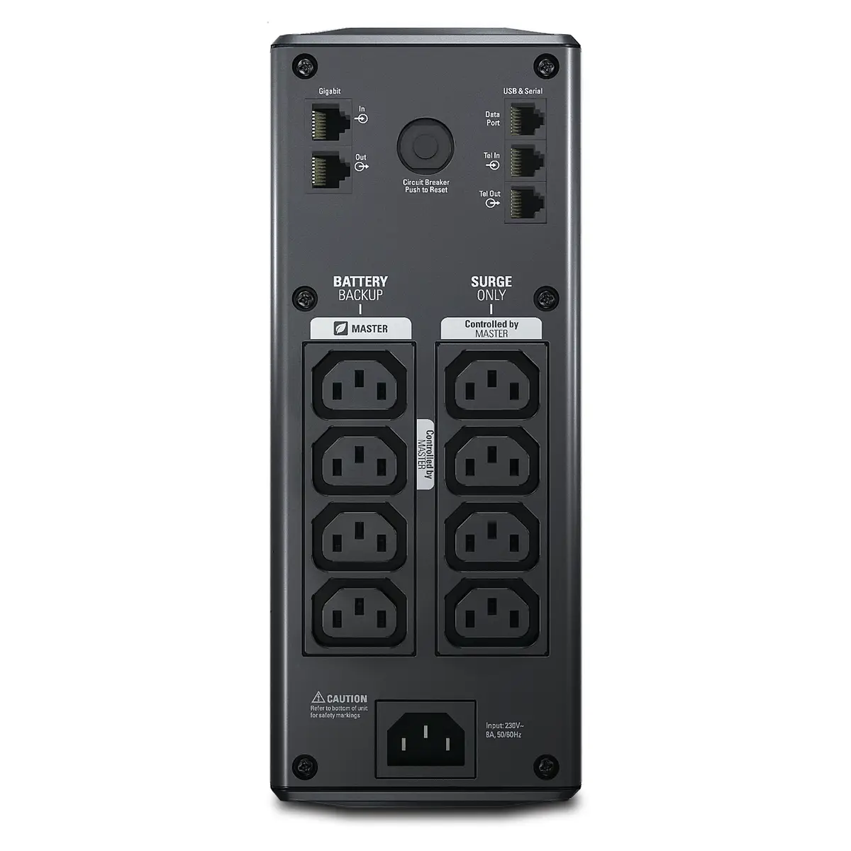 Back-UPS Pro 900 USV schwarz 540W 900VA 8xAusgangsstecker