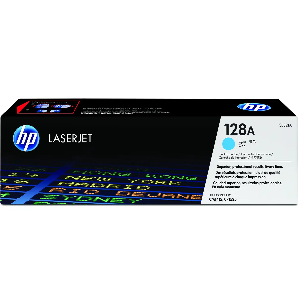 Toner CE321A ca. 1300 pages cyan