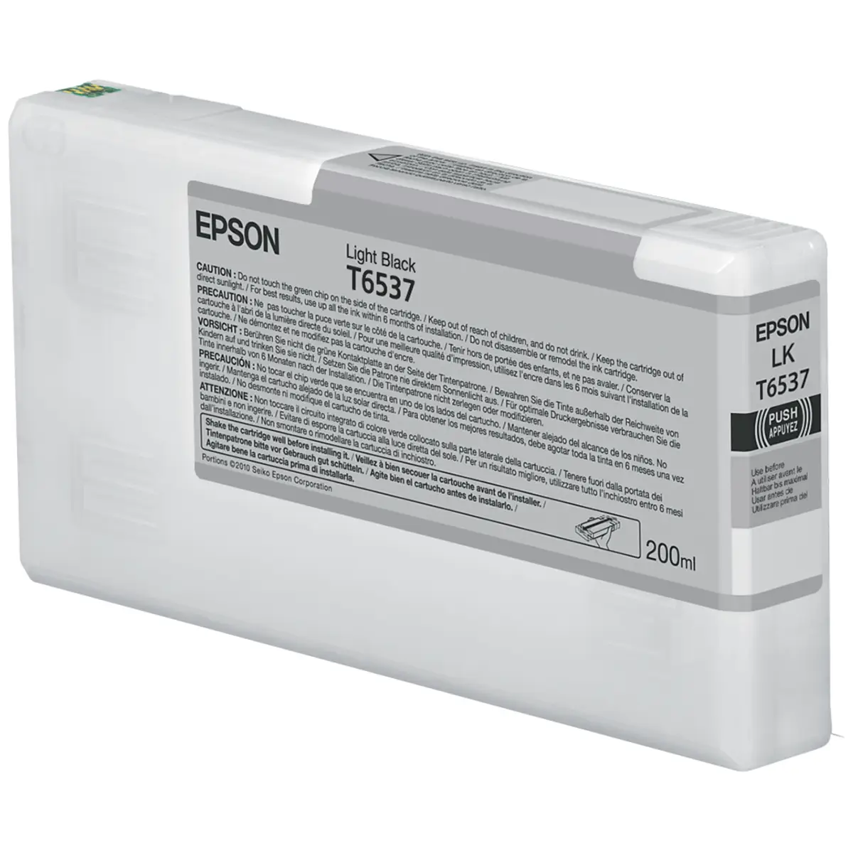 Ink Cartridge T6537 200ml black bright