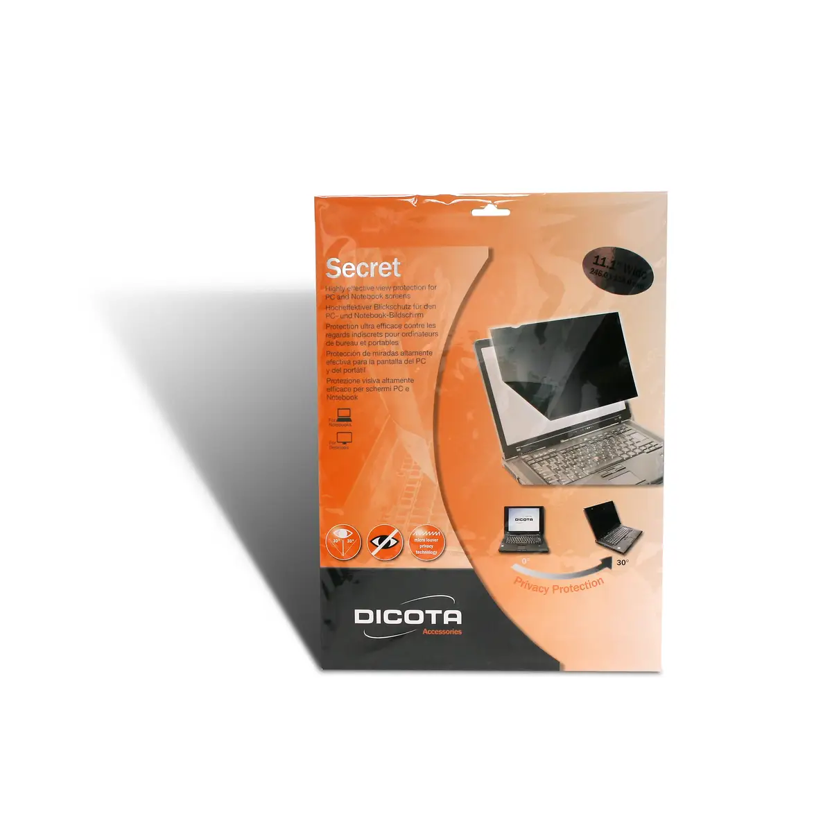 Secret Sichtschutzfolie für 25,7 cm (10,1") Tablets