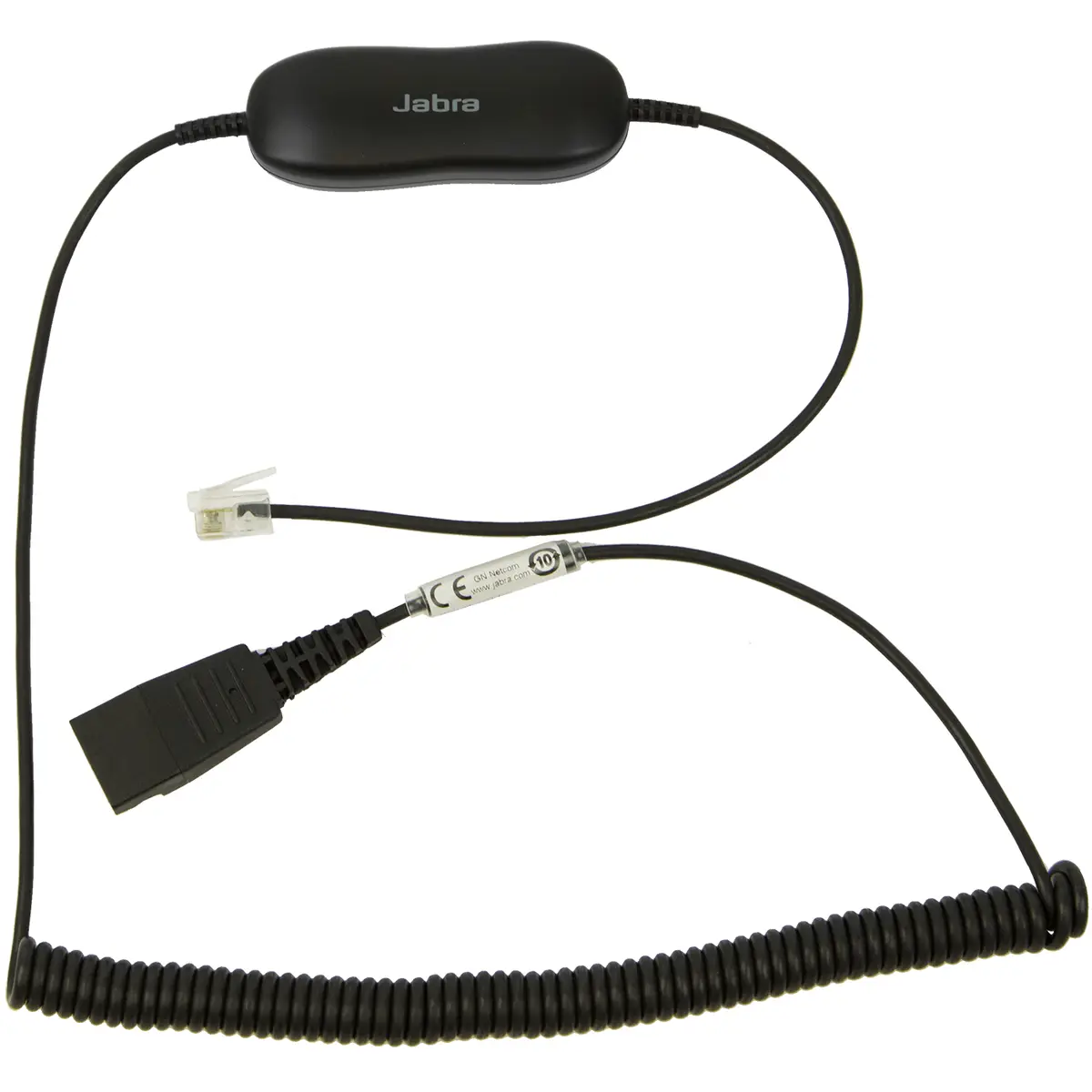 GN1216 Headset-cable RJ-9 plug/Quick Disconnect plug 2m
