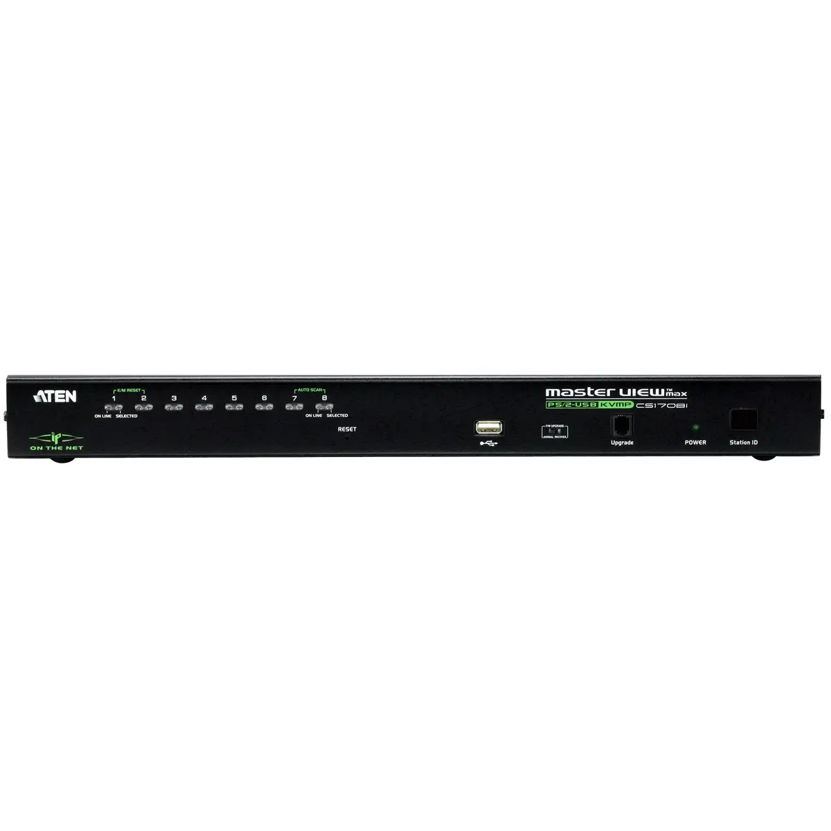 KVM Over-IP Switch CS1708i USB/PS/2 8fach 48,3cm (19'')