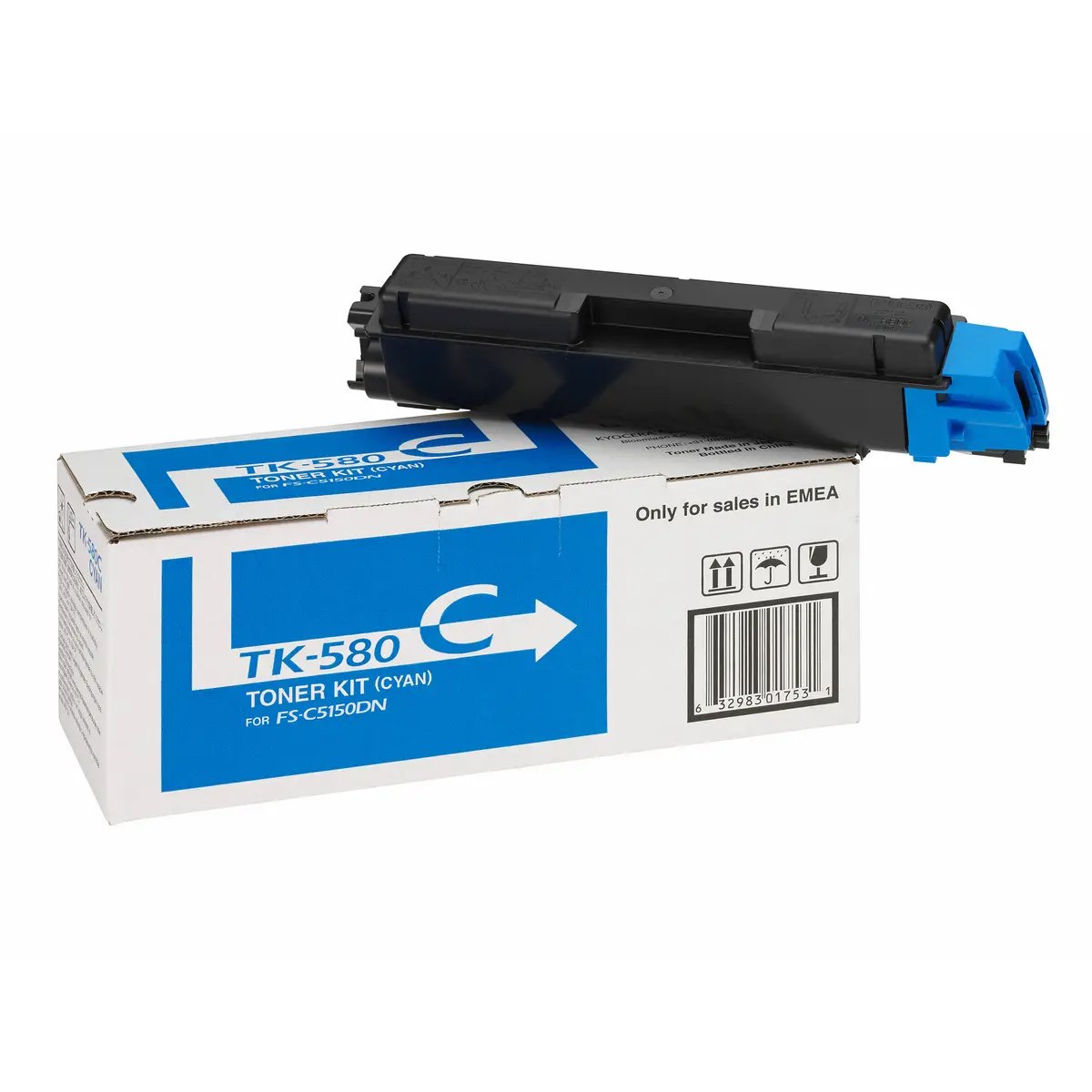 Toner TK-580C ca. 2800 Seiten cyan