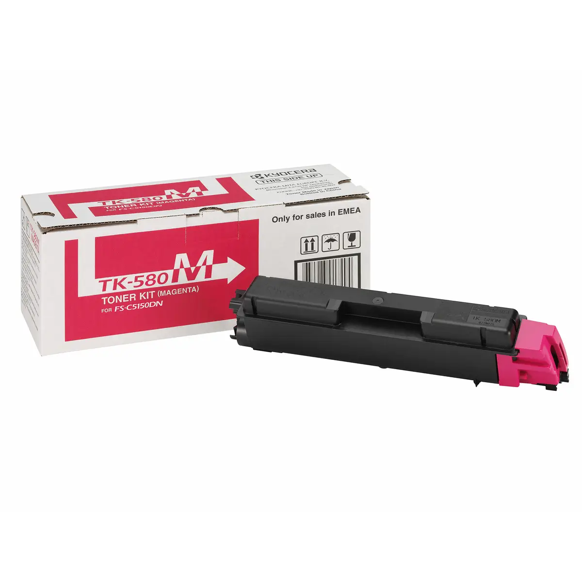 Toner 1T02KTBNL0 TK-580M ca. 2800 pages magenta