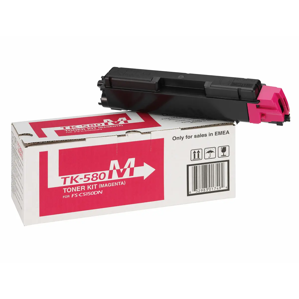 Toner 1T02KTBNL0 TK-580M ca. 2800 pages magenta