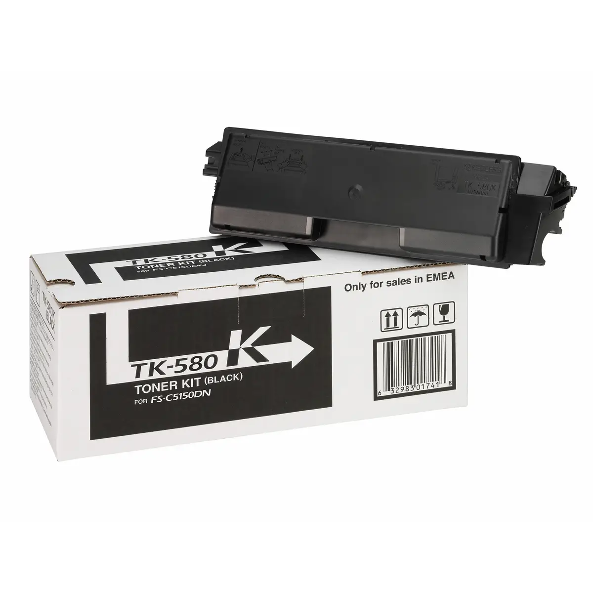 Toner 1T02KT0NL0 TK-580K ca. 3500 pages black