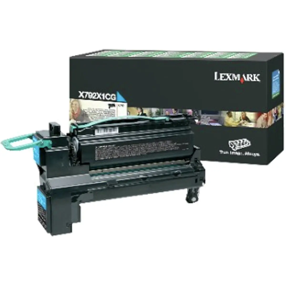 Toner X792X1CG ca. 20000 pages cyan