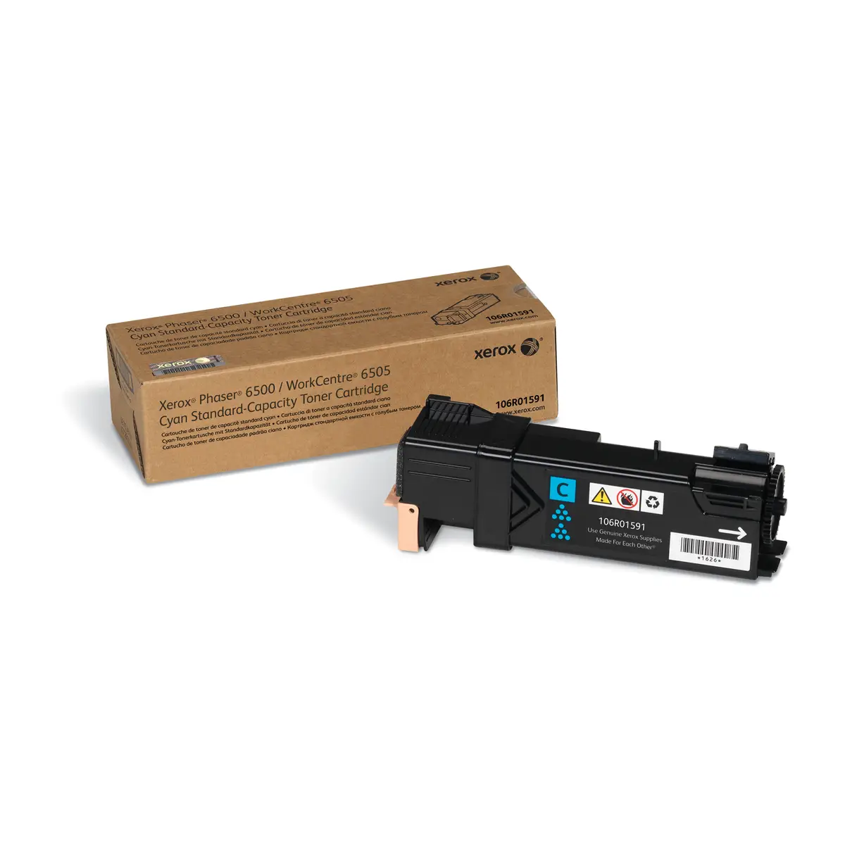 Toner 106R01591 ca. 1000 pages cyan