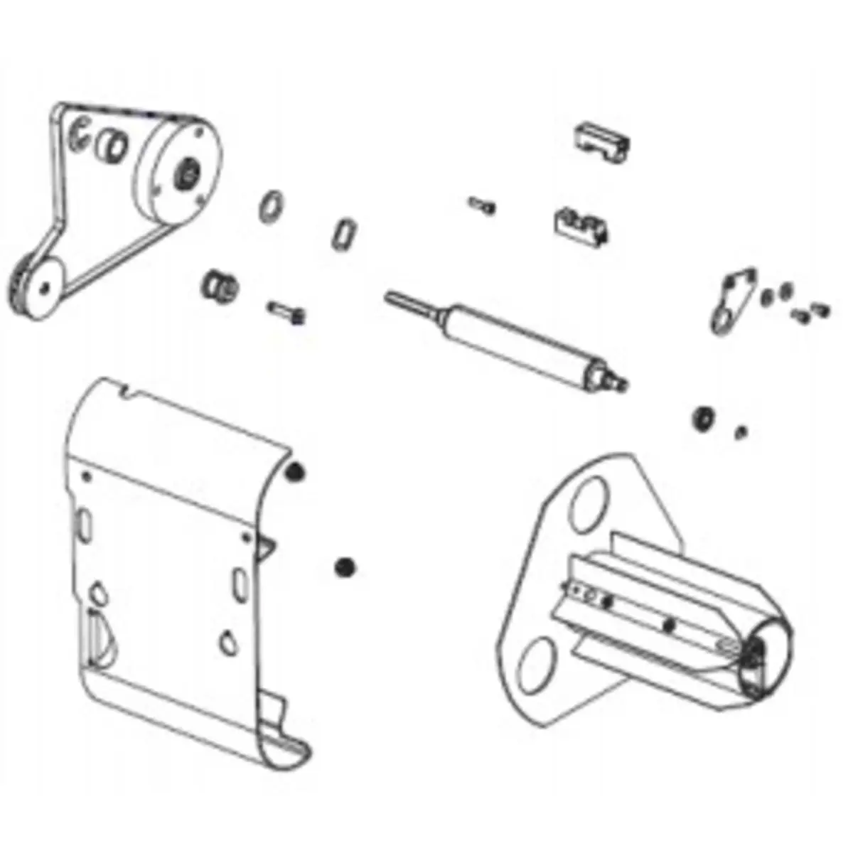 220XI 4 Media Rewind Spindle Kit
