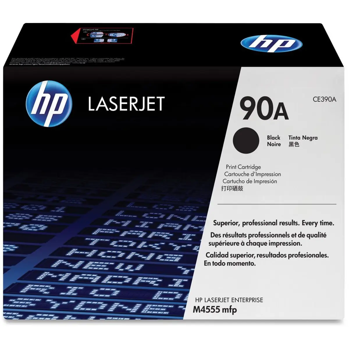 Toner CE390A ca. 10000 pages black