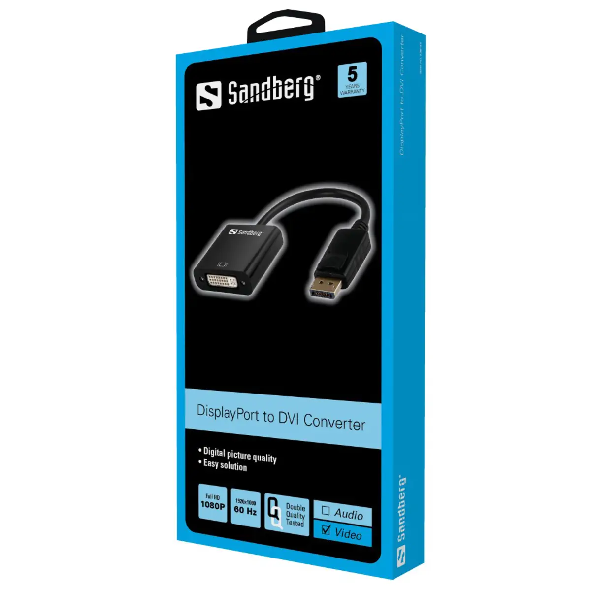 Adapter DisplayPort, DVI Konvertiert DisplayPort Ausgang zu DVI Ausgang