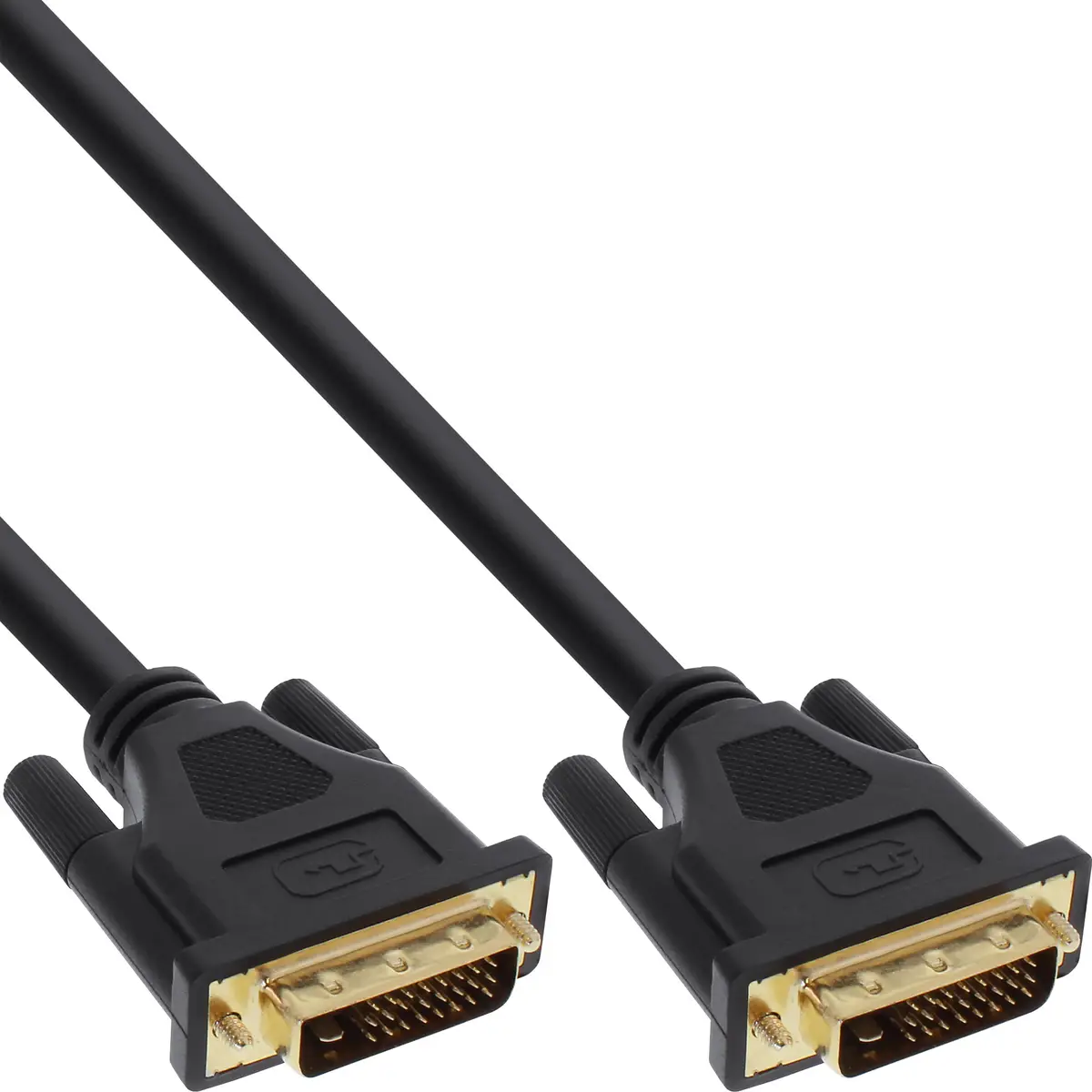 Kabel DVI-D (Dual Link) Stecker/Stecker Schwarz 3m